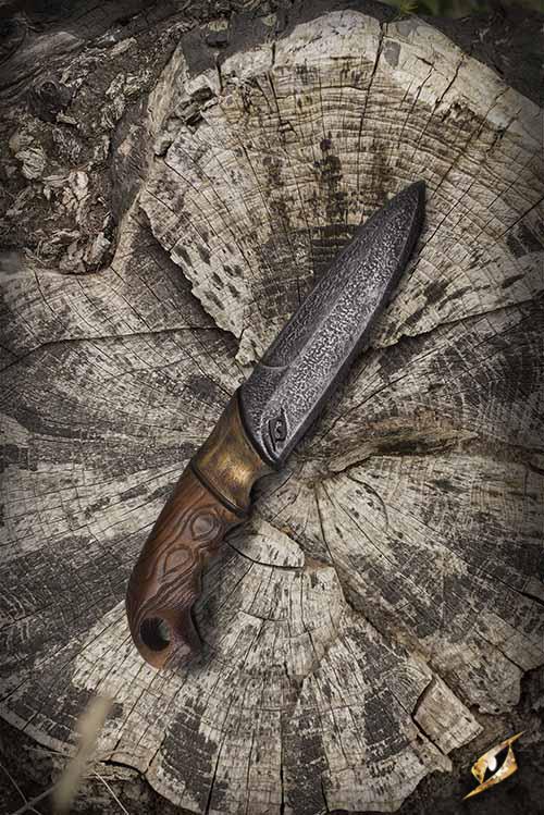 Wurfmesser Woodsman 23 cm Holz/Stahl