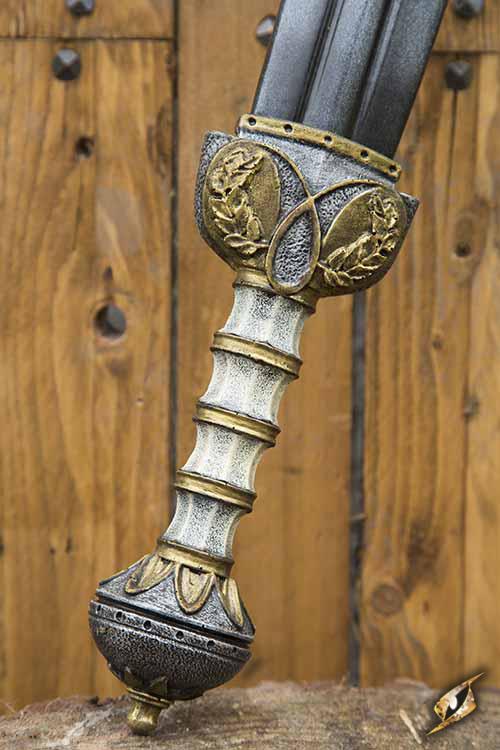 Schwert Spatha 60 cm Stahl/Gold