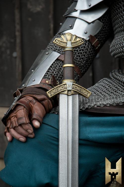 Schwert Dreki 85cm Gold