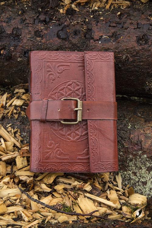 Leather Diary - Small Brown