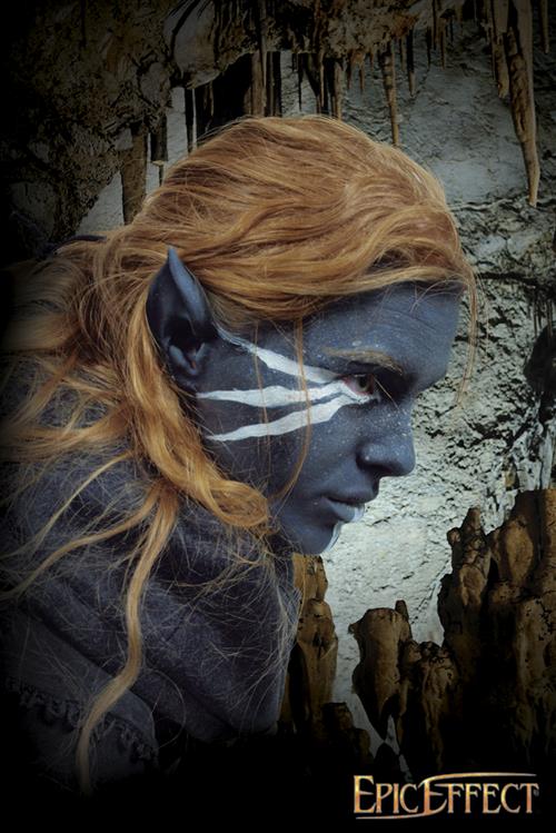 Epic Effect Dark Elf Ears Black