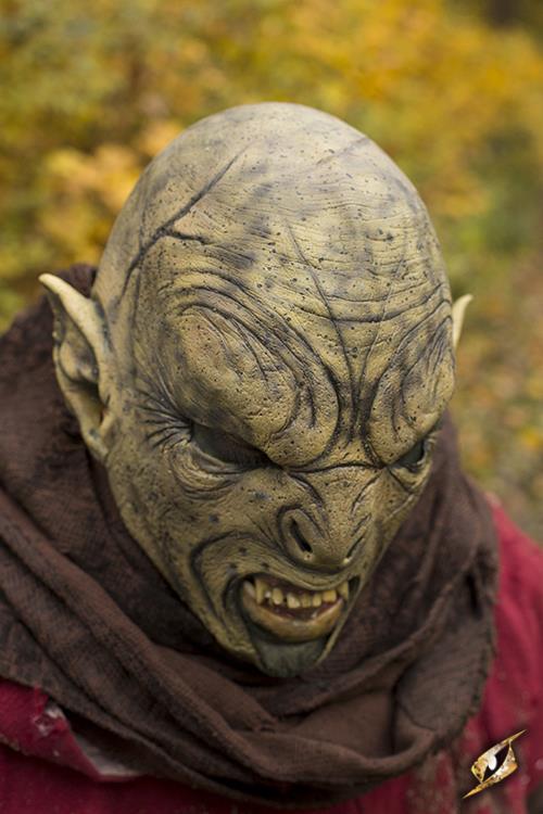 Orc Mask Carnal 57-59 cm Brown
