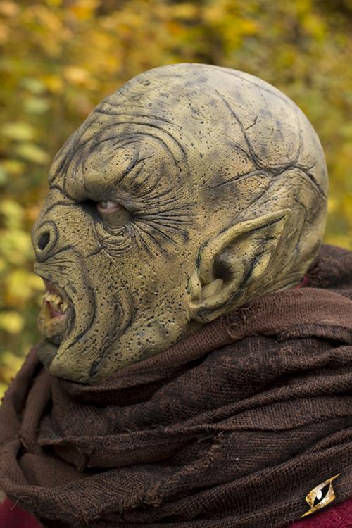 Orc Mask Carnal 57-59 cm Brown