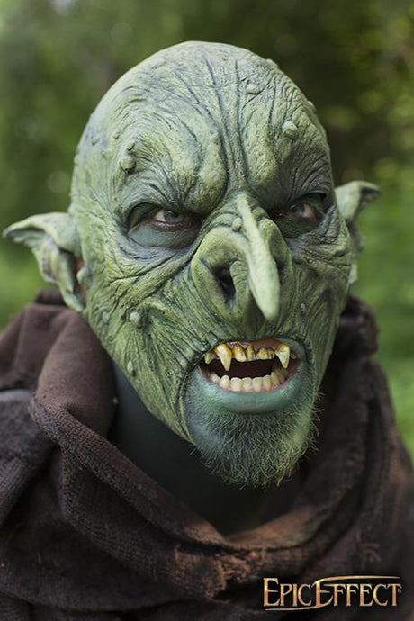 Goblin Mask Malicious 57-59 cm Green