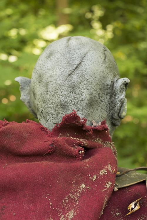 Orc Mask Beastial 57-59 cm Blue