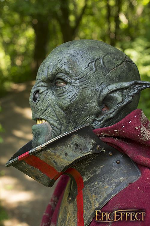 Maske Feral Orc, grün
