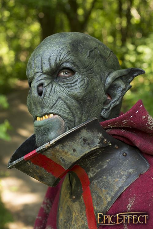 Maske Feral Orc, grün