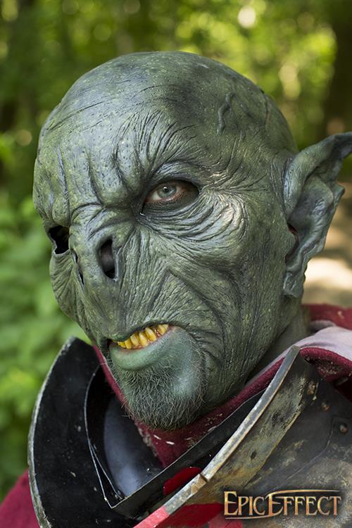 Orc Mask Feral 59-61 cm Green