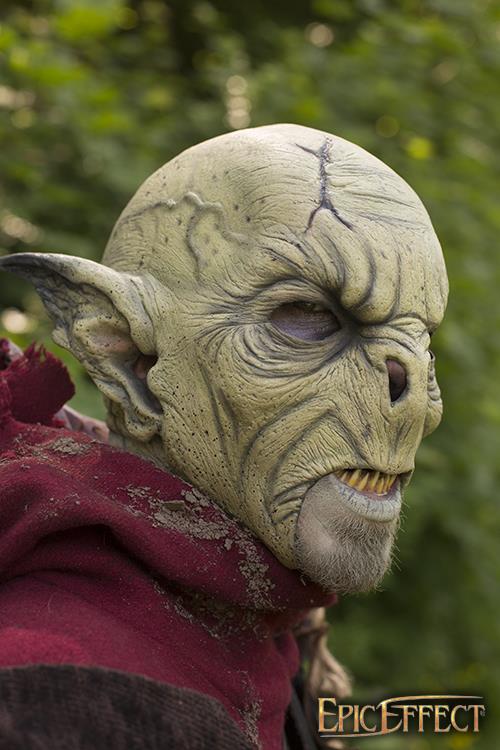 Orc Mask Feral 59-61 cm Ocher