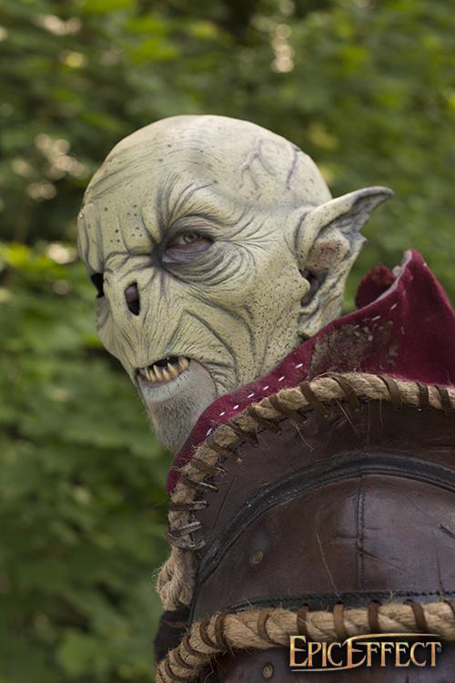 Orc Mask Feral 59-61 cm Ocher