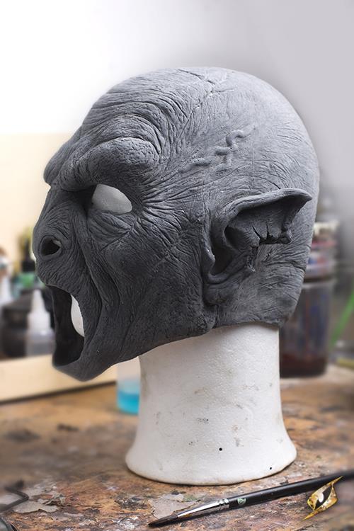 Orc Mask Beast 59-61 cm Unpainted