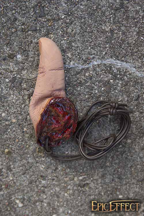 Trophäendaumen Mensch