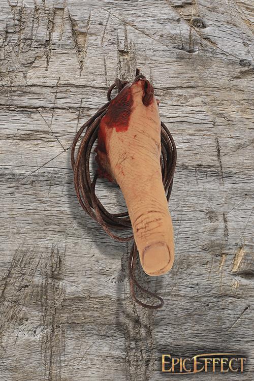 Trophäendaumen Mensch