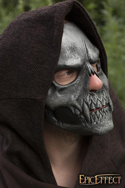 Mask Skull Trophy Silver
