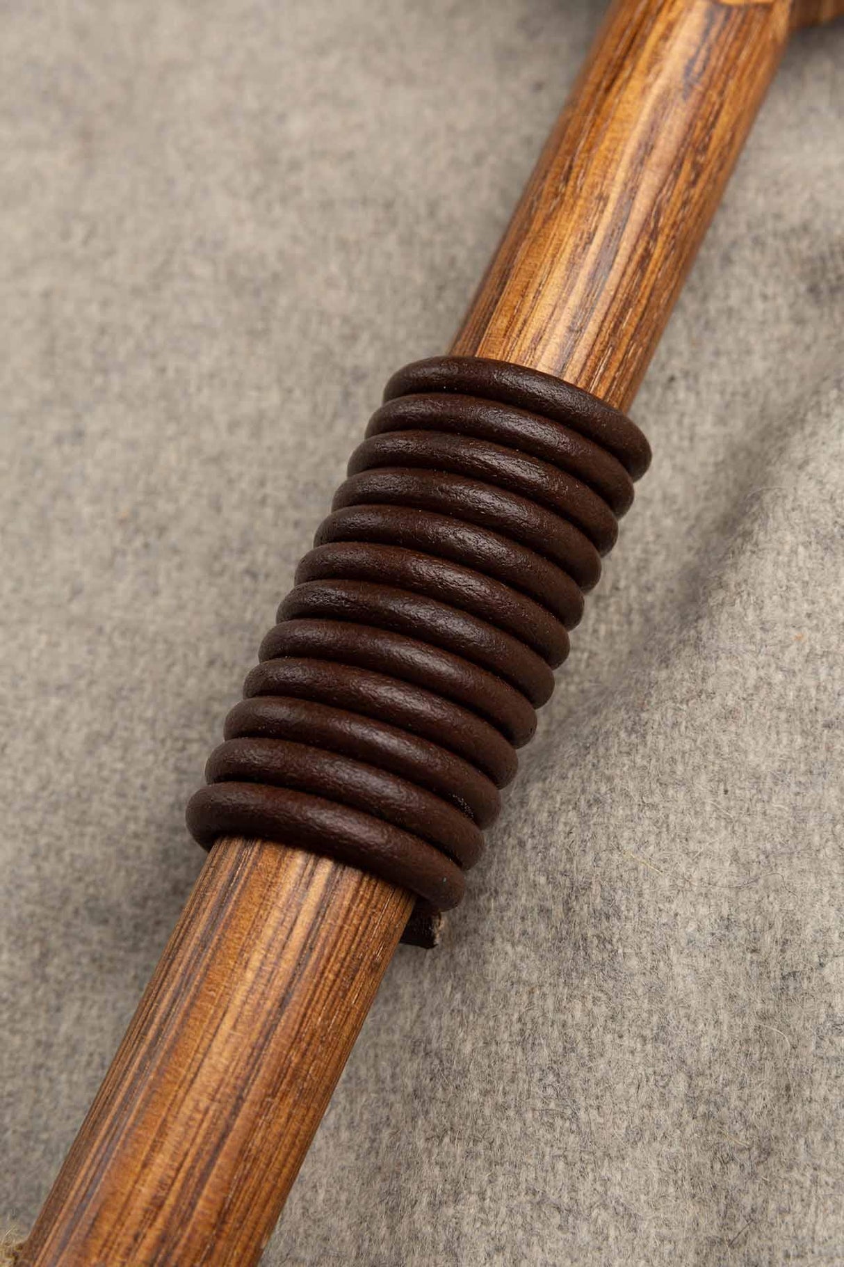 Lederband Creativa (6,0 mm), 25 m Braun