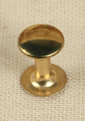 25x Hohlniete,Ø9,0 x 10,5 mm, Eisen/Messing