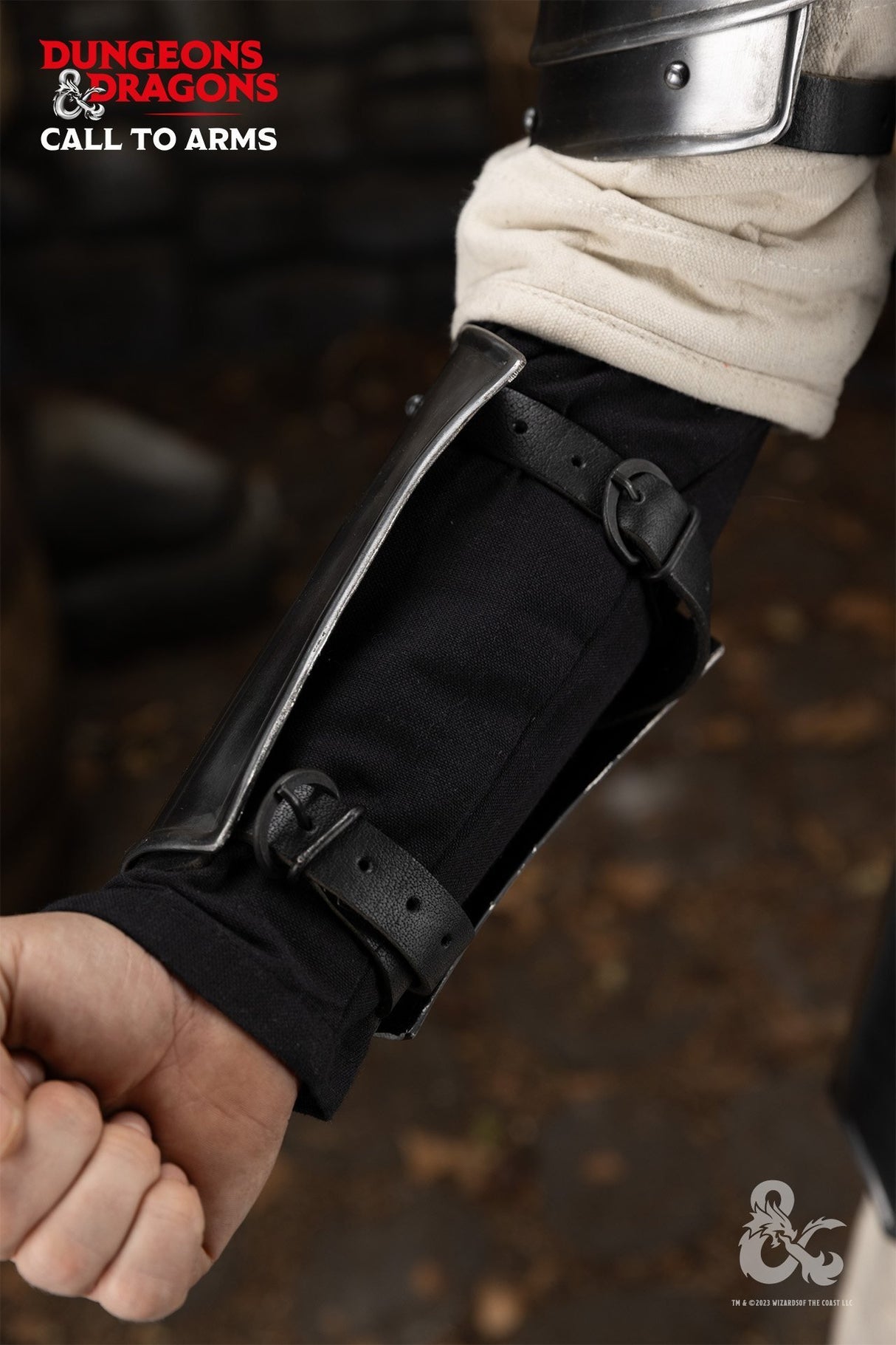 Dungeons & Dragons Stahlarmschienen, poliert