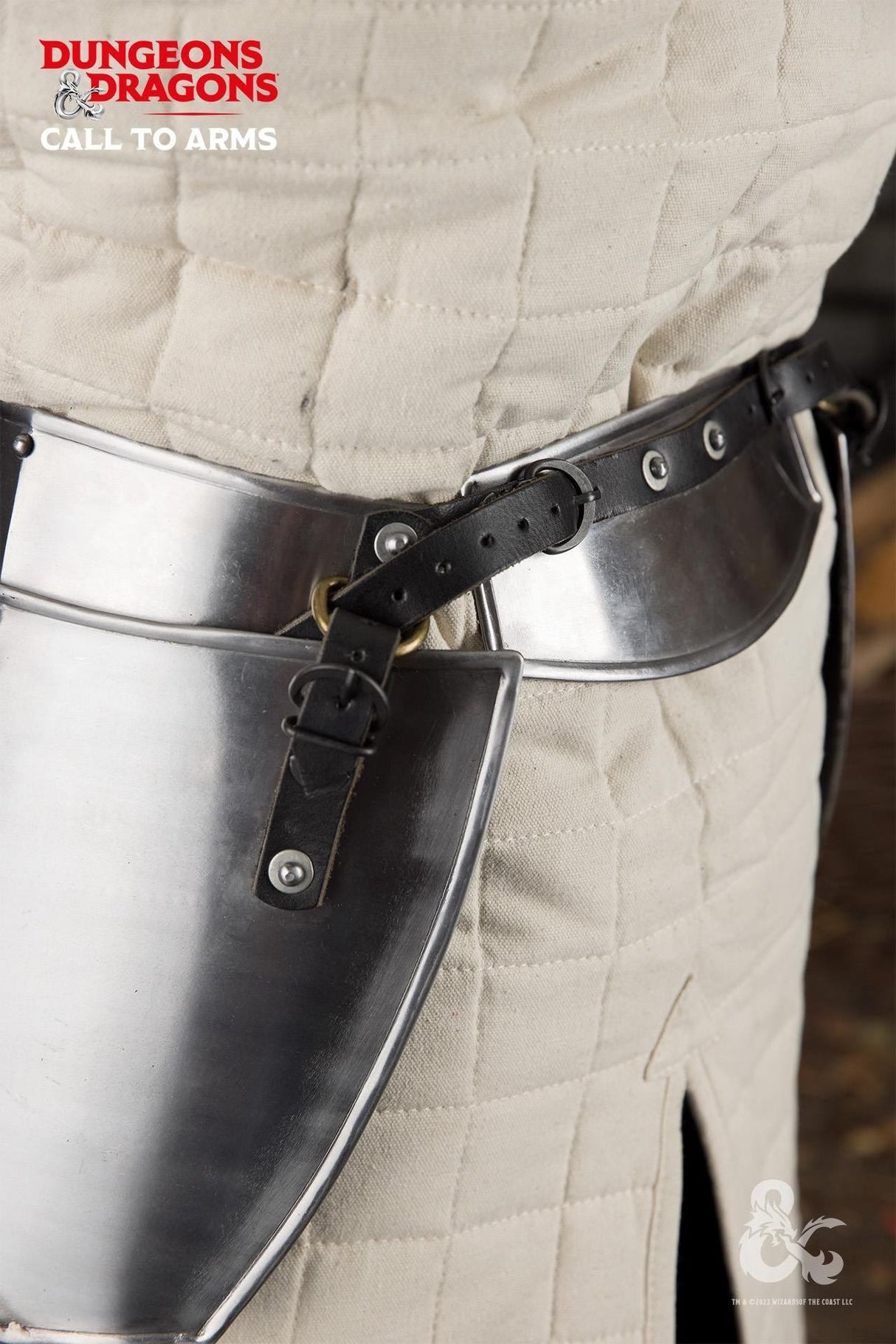 Dungeons & Dragons Steel Belt & Tassets polished