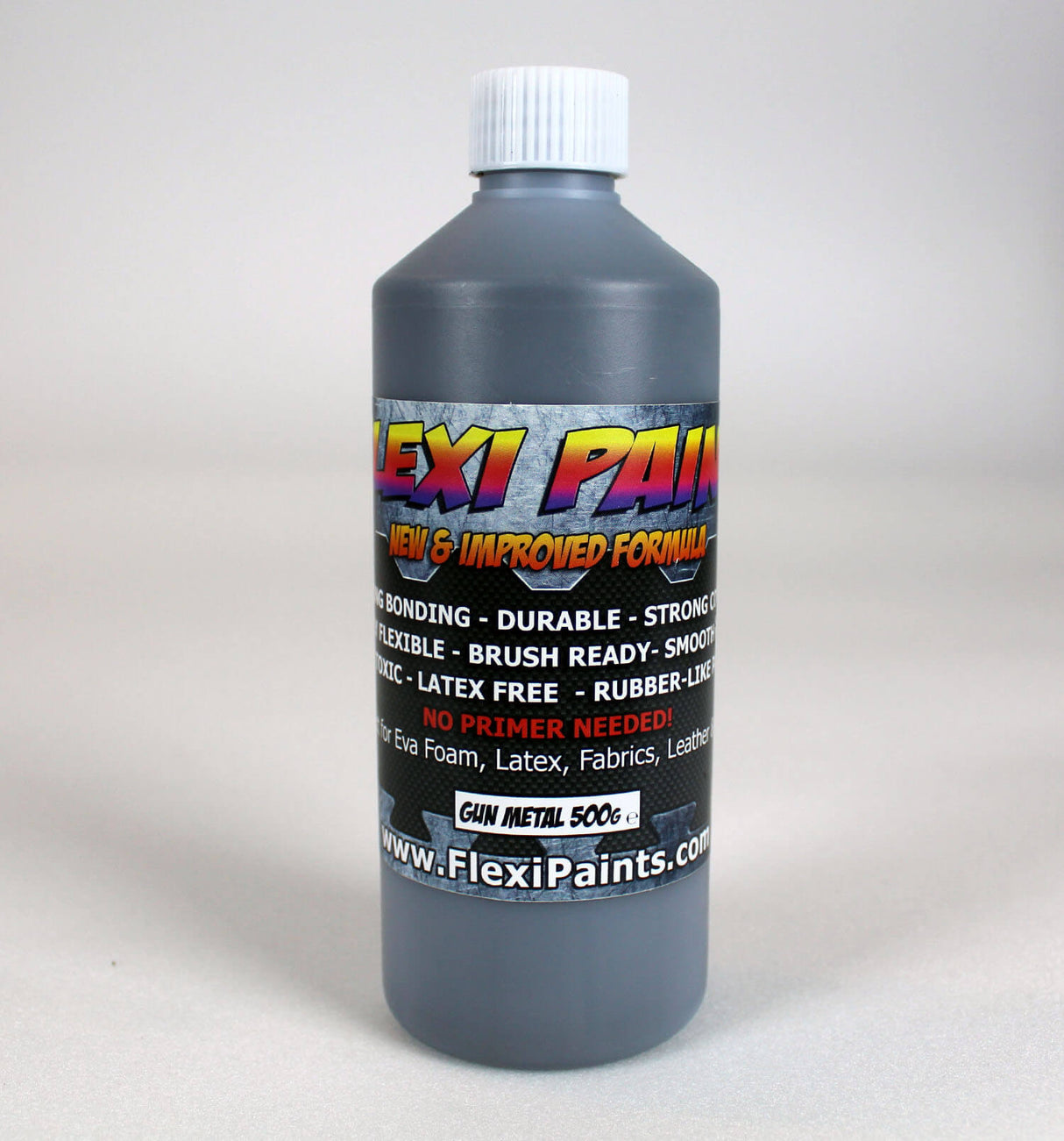 Flexi-Farbe 500g Waffenmetall