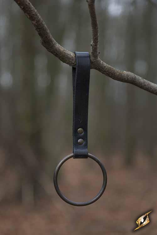 Schwerthalter Ring groß, schwarz