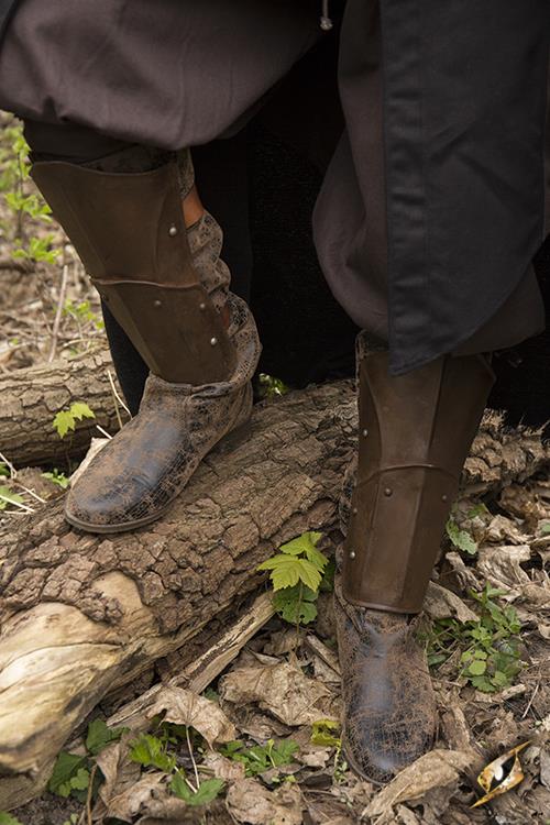 Beinschienen Ork, Rost-Optik