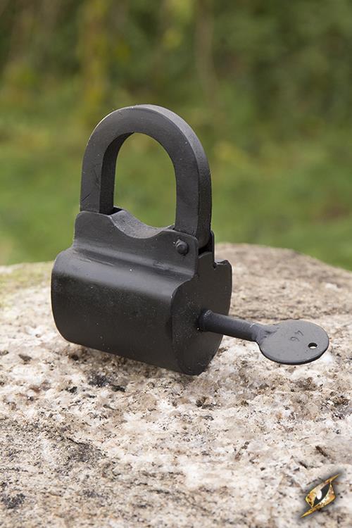 Vorhängeschloß, metall