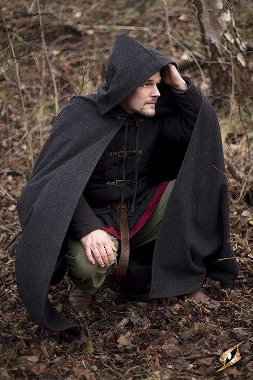 Wool Cape Grey