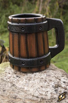 Beermug 20 cm Brown