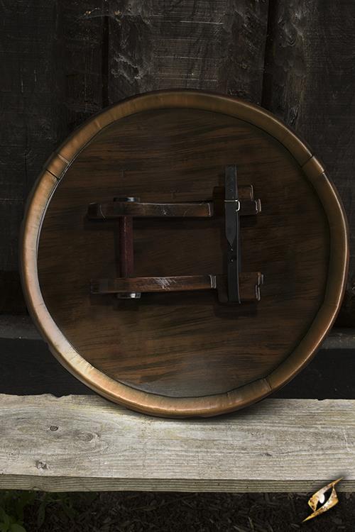 Shield Leonidas ø70 cm Bronze