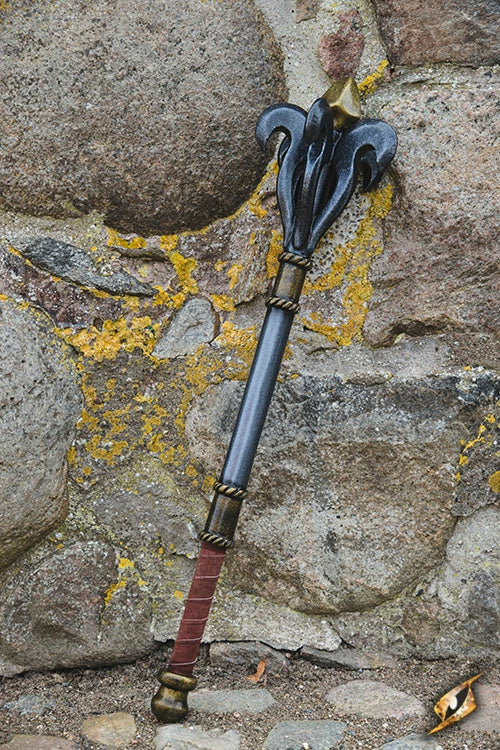 Mace Fleur 88 cm Steel/Gold