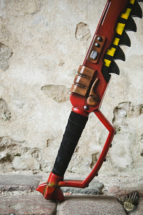 Dark Moon Kettenschwert 100 cm Rot/Schwarz