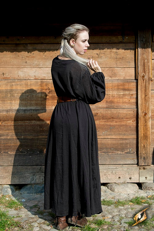Unterkleid Astrid, schwarz S,M