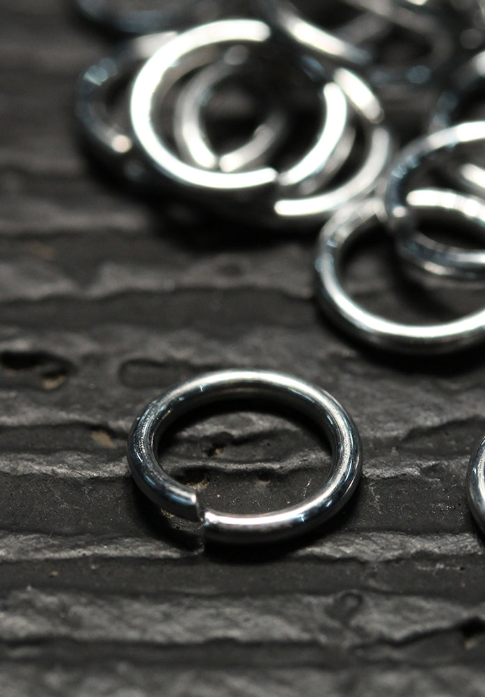 Kettenringe Aluminium 6,5mm