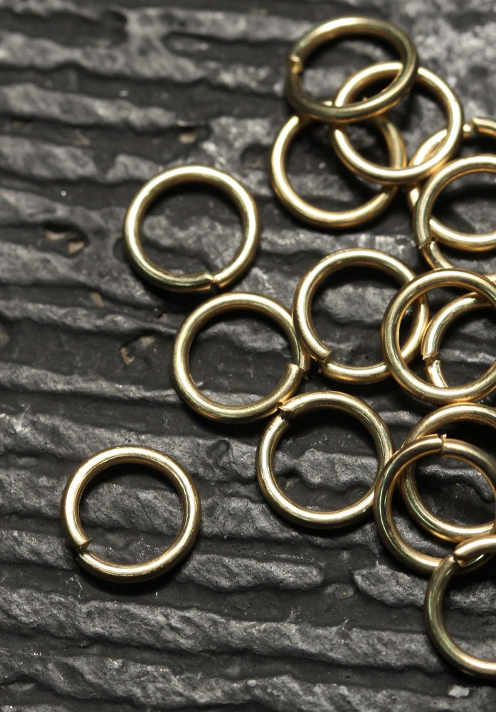 Chain Ring 6,5mm Brass