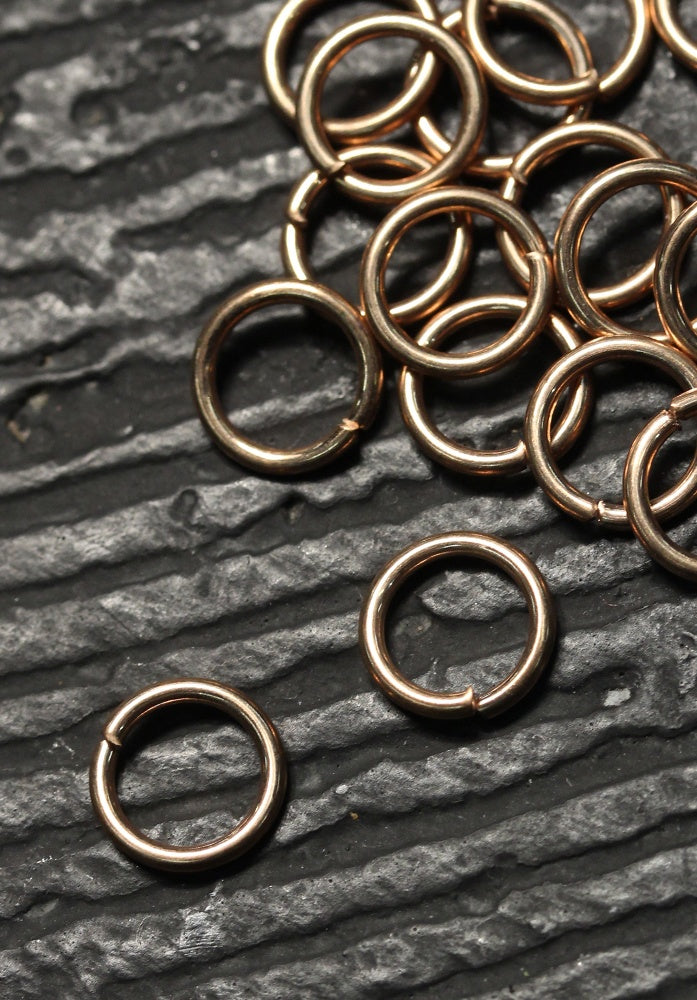 Kettenringe Siliciumbronze 6,5mm