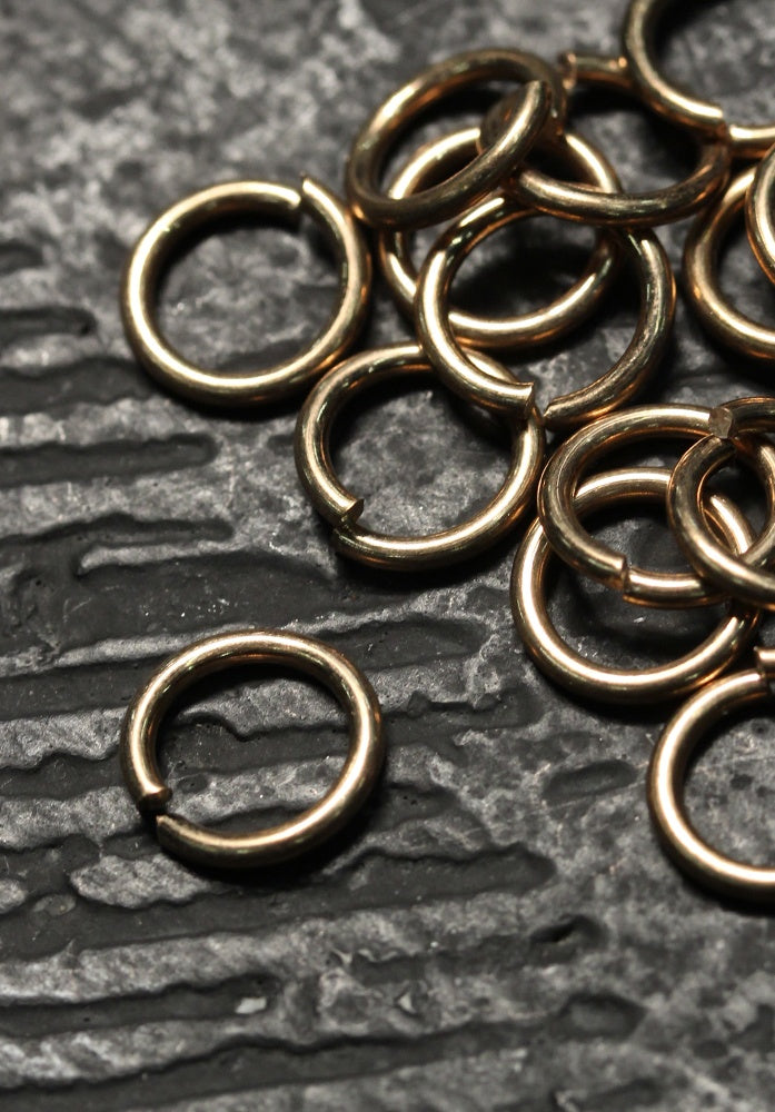 Kettenringe Siliciumbronze 8mm