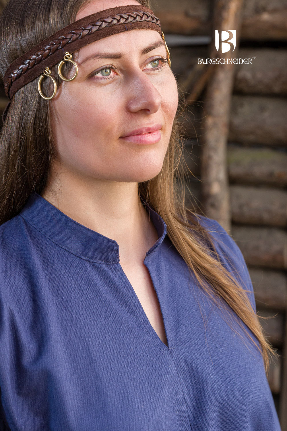 Rus Kleid Marzena Dunkelblau