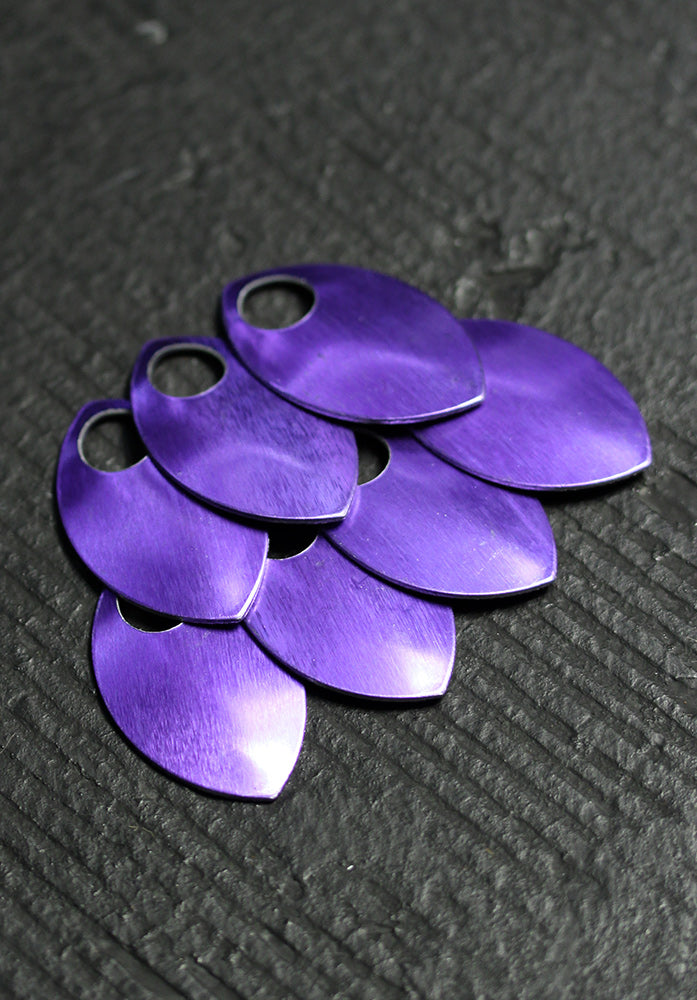 Scales Aluminium Groß, lila