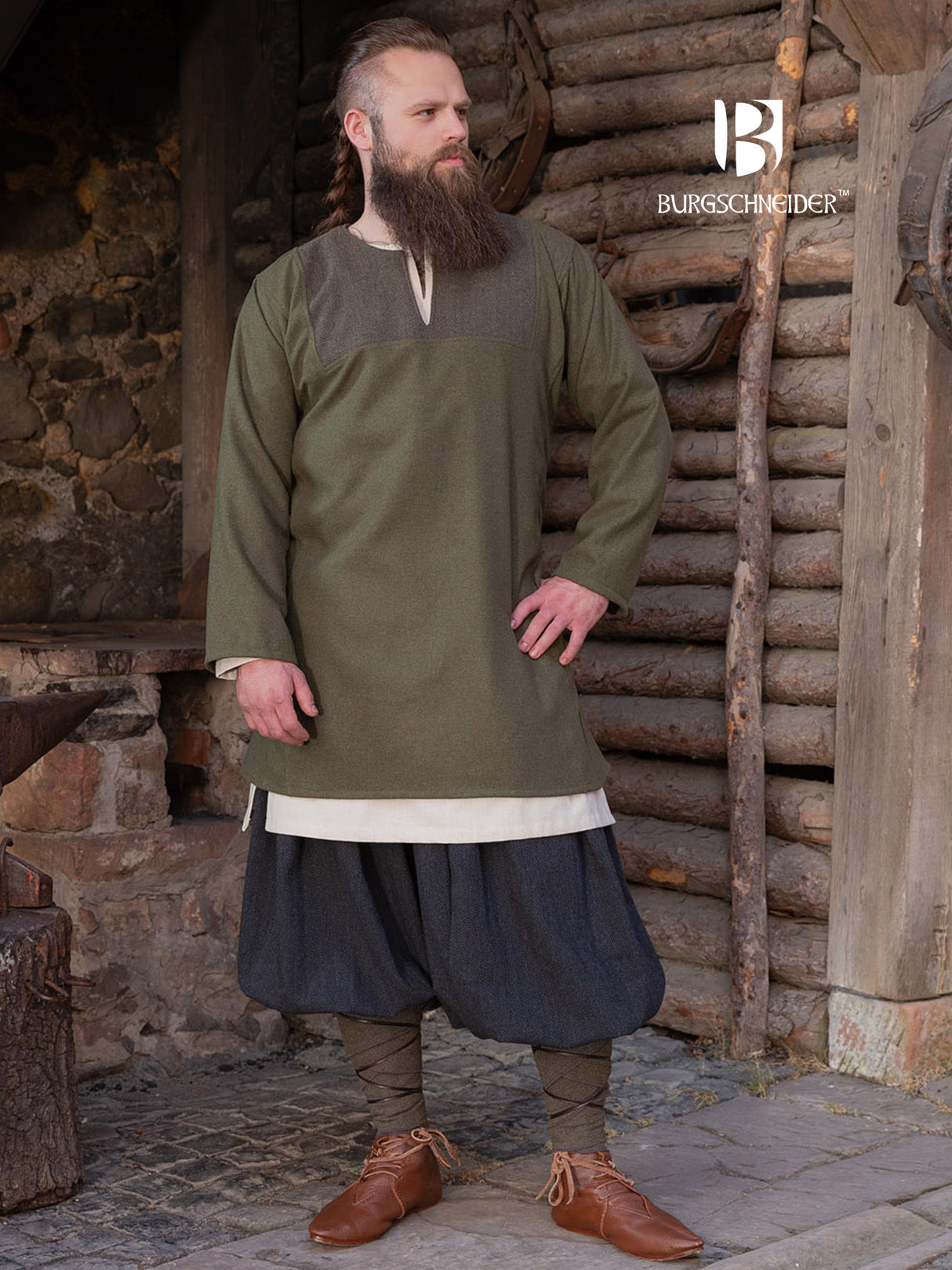 Rus Tunic Szimon Olive