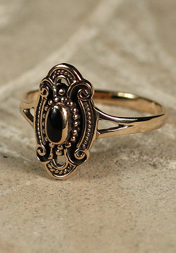 Viking Ring Tania Onyx