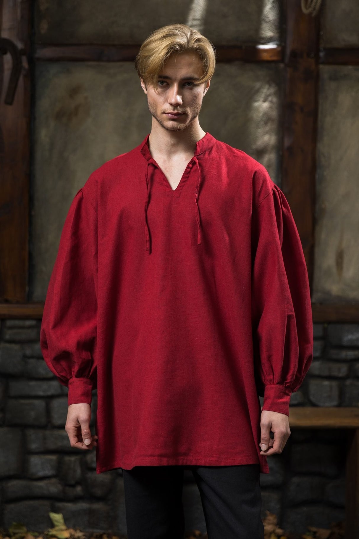 Warhammer Armoury Imperial Shirt Type A Dark Red