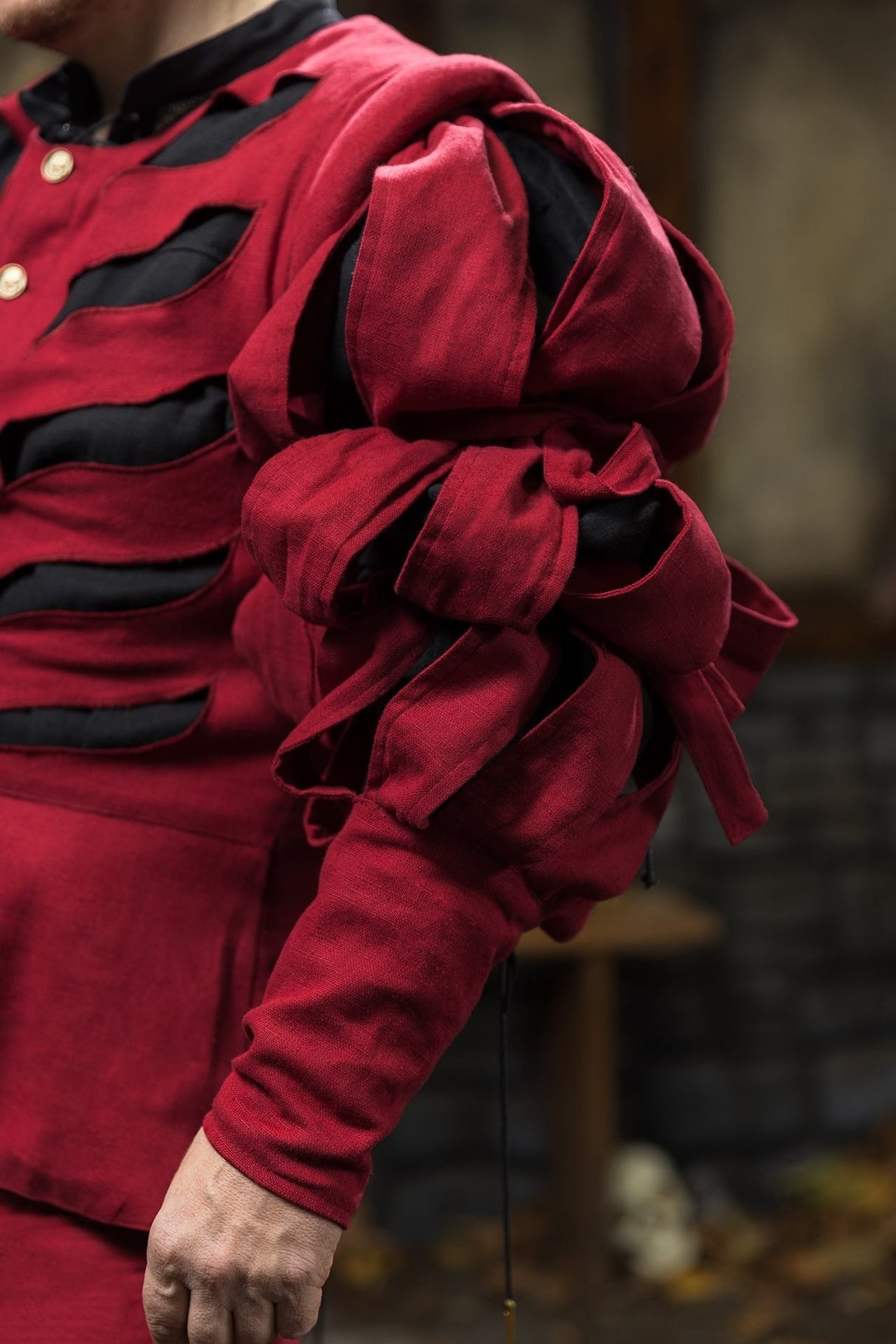 Warhammer Armoury Imperial Sleeve Type A Dark Red