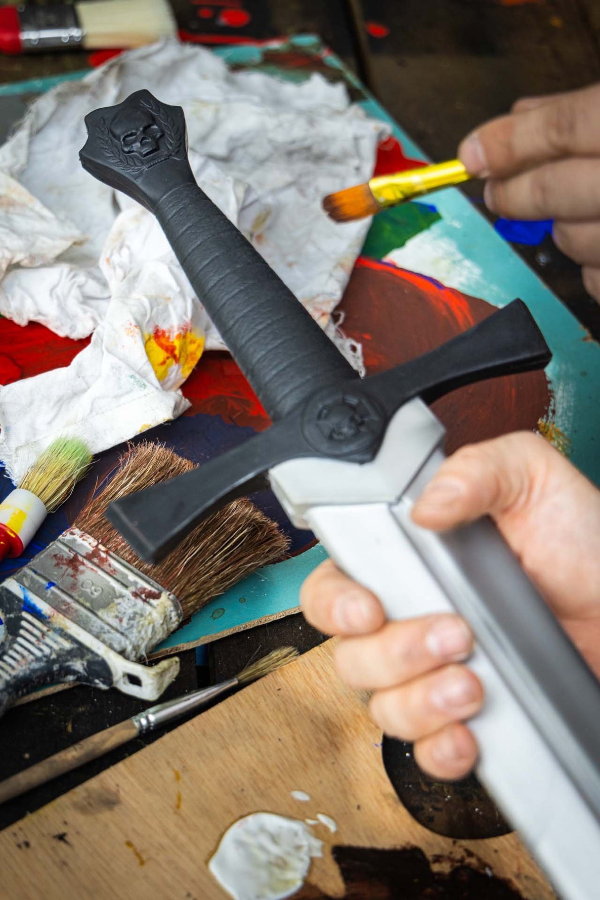 Warhammer Armoury Stalwart Blade Foam Imperial Arming Sword Unpainted