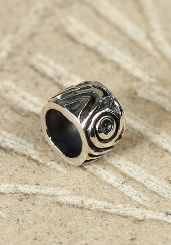 Bartperle und Lockenperle Vercana, silber