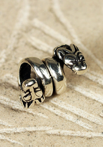 Viking Beard Bead Aylward Silver
