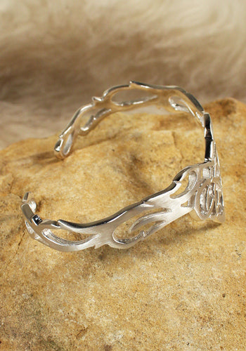 Armreif Keltisch Rigani, silber