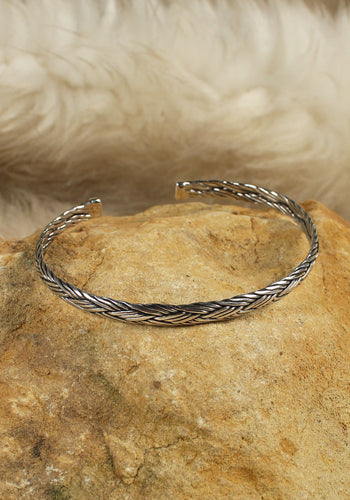 Viking Bracelet Midgard Silver
