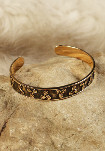 Armreif Triskele, bronze