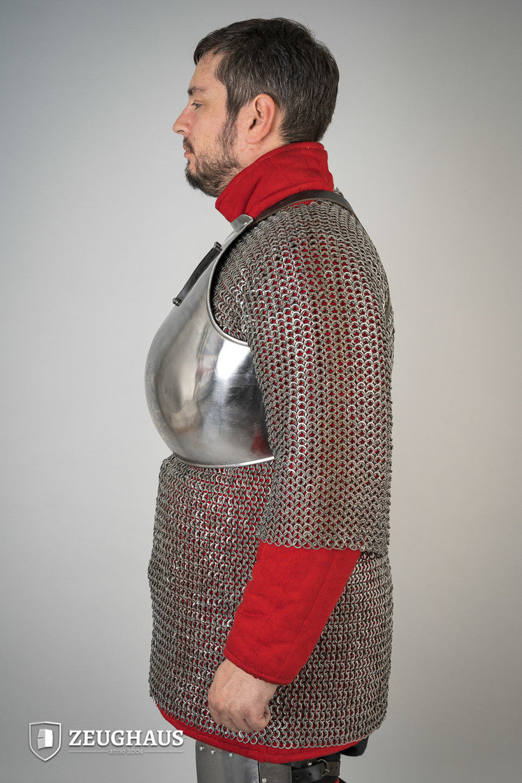 Brustplatte 14 Jh. 1,6mm Poliert