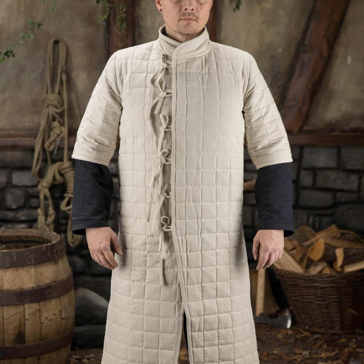 Grundlegende Gambeson Natural